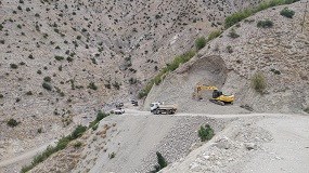 İl Özel İdaremiz Tarafından Artvin Yusufeli Gümüşözü Köyü Yolu Güzergahında 1.2 km’lik Yeni Yol Çalışması.